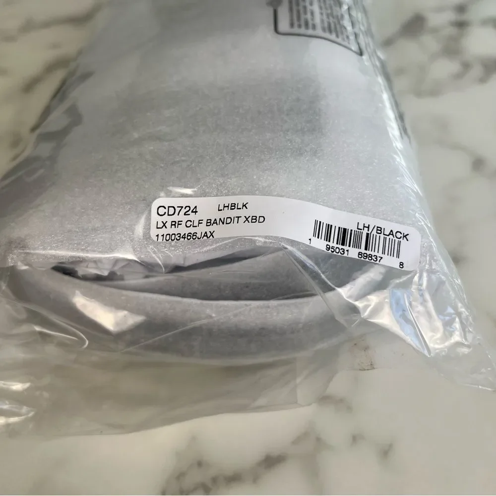 NWT Coach Bandit Crossbody Bag Luxe Refined Calf Leather Black Silver CD724 - Picture 12 of 16